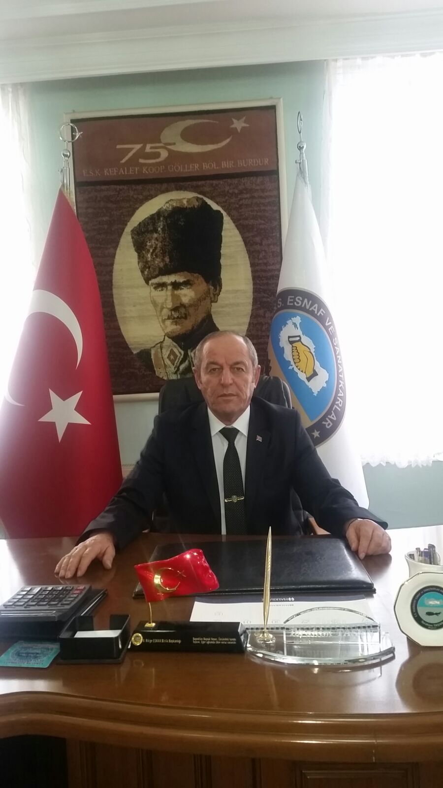 İbrahim Taşan Güven Tazeledi.